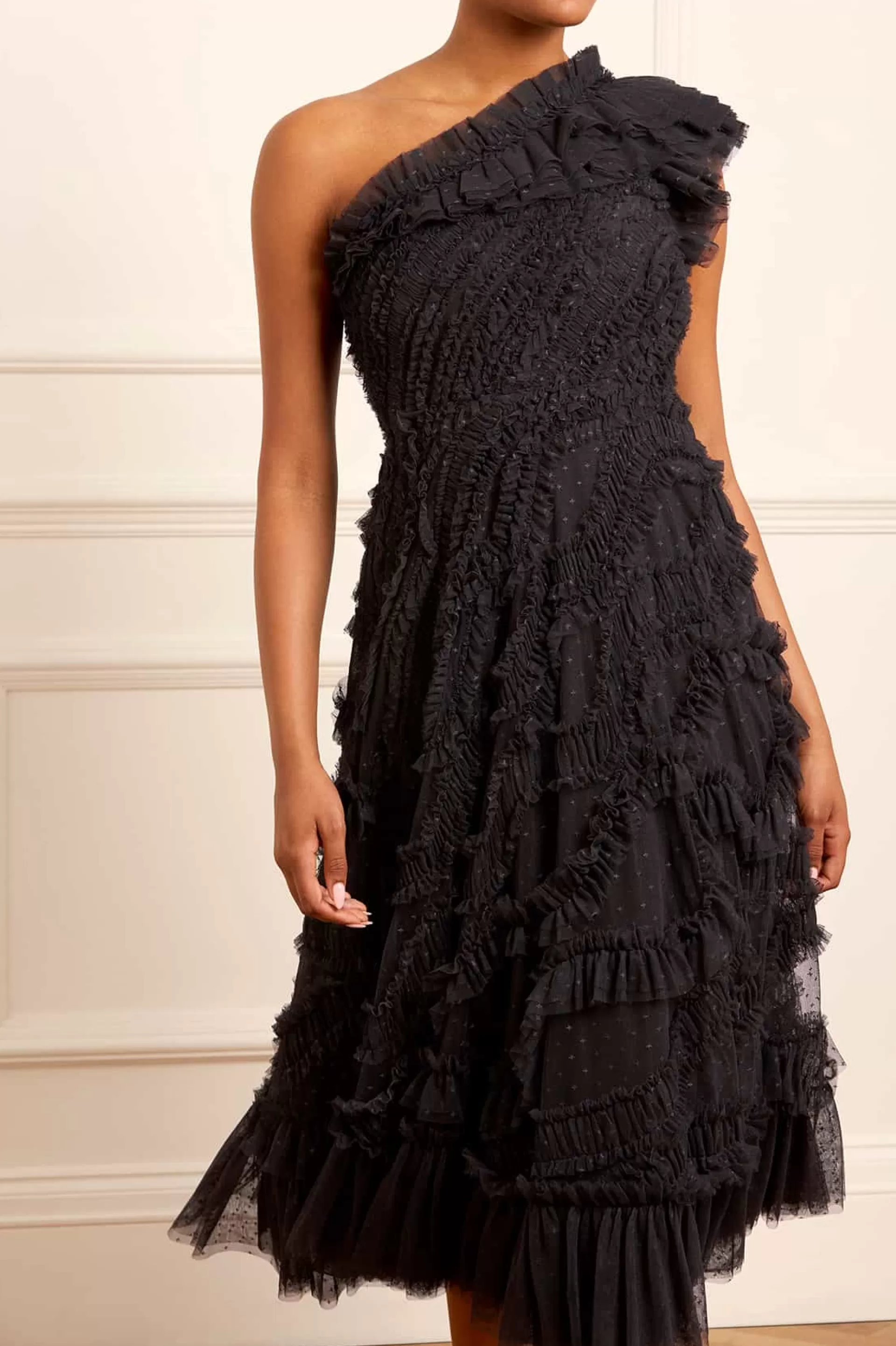 Women Needle & Thread Evening Dresses | Responsibly Sourced-Aaliyah One-Shoulder Ballerina Dress