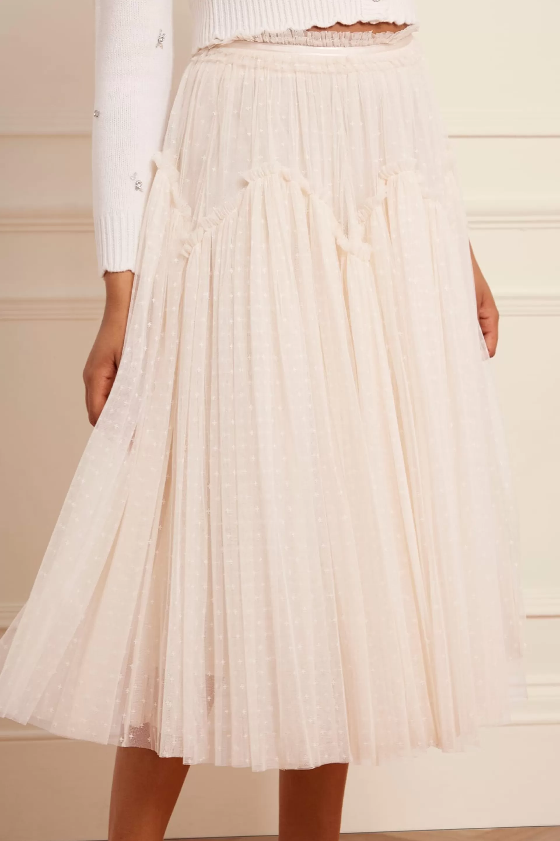 Women Needle & Thread Wedding Wardrobe | Responsibly Sourced-Arabesque Midaxi Skirt