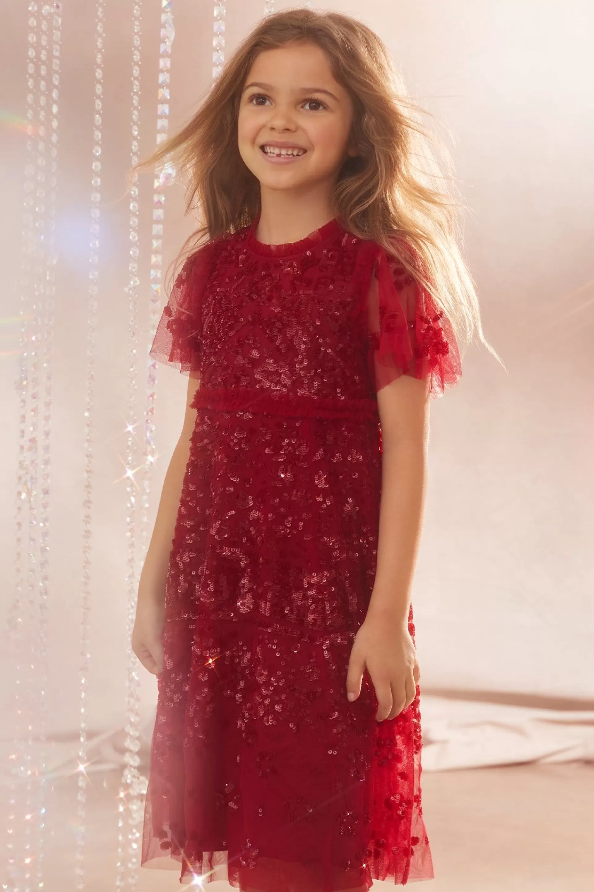 Kids Needle & Thread Mummy & Me | Kids Embellished Dresses-Aurora Kids Dress