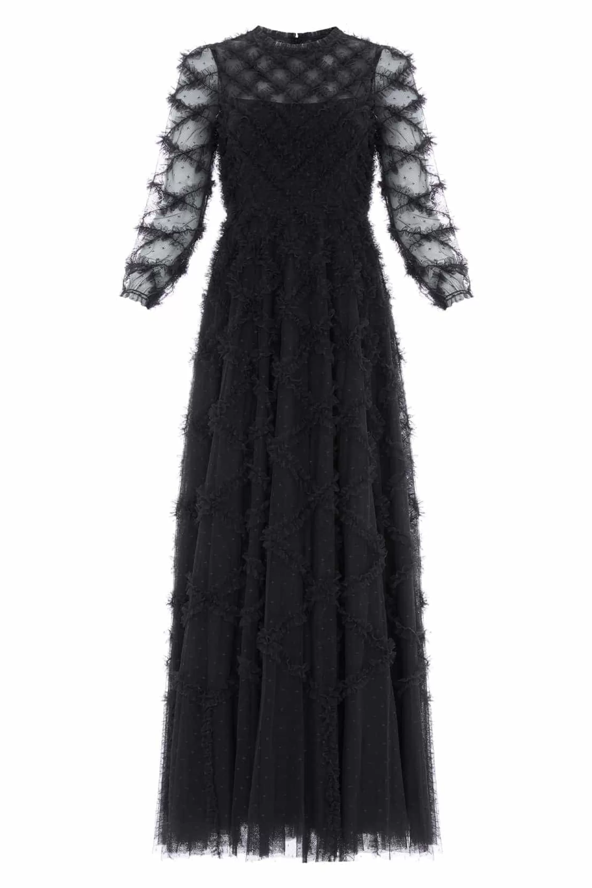 Women Needle & Thread Dresses-Evelyn Long Sleeve Gown