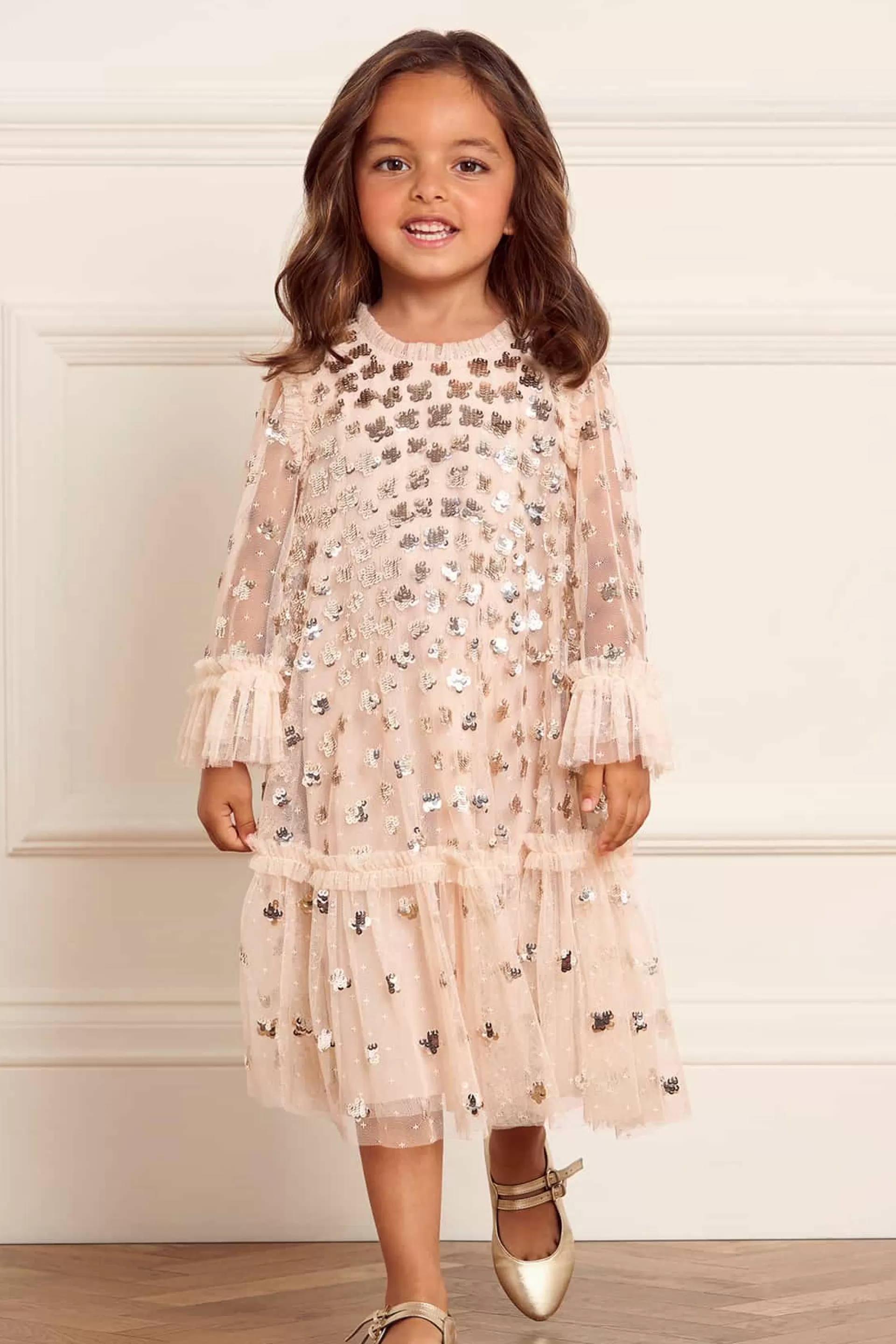 Women/Kids Needle & Thread Mummy & Me | Kids Embellished Dresses-Glisten Kids Dress