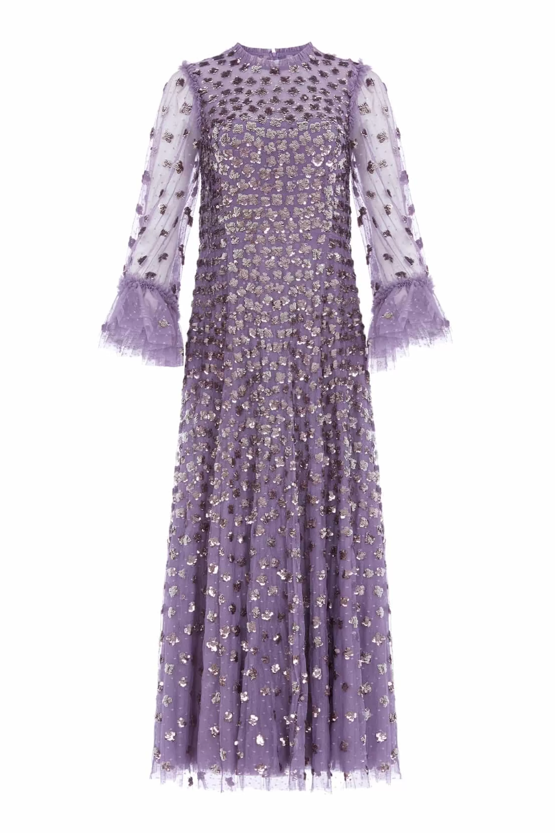 Women Needle & Thread Mummy & Me | Plus Size-Glisten Long Sleeve Ankle Gown