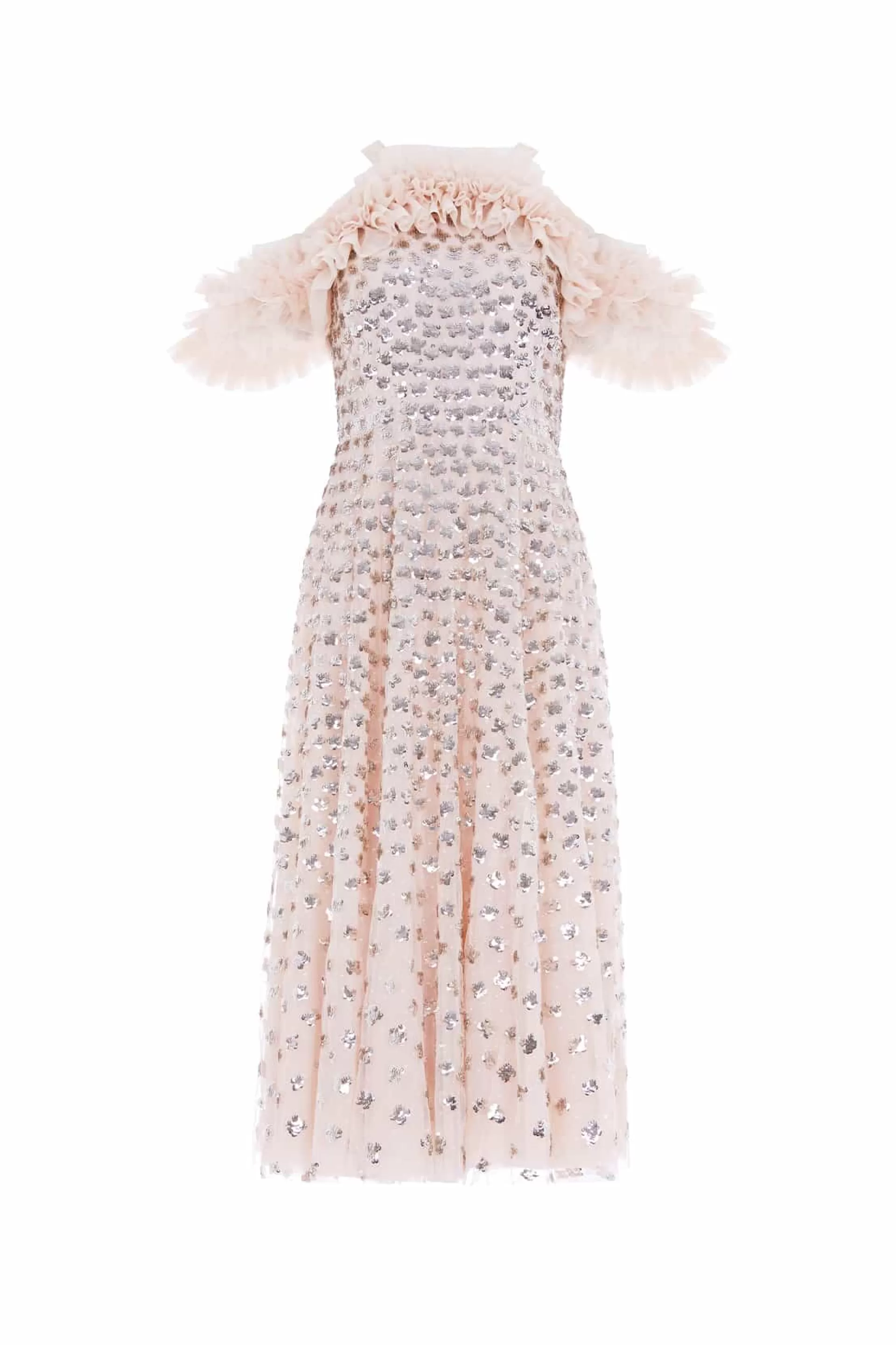 Women Needle & Thread Mummy & Me | Plus Size-Glisten Off-Shoulder Ballerina Dress