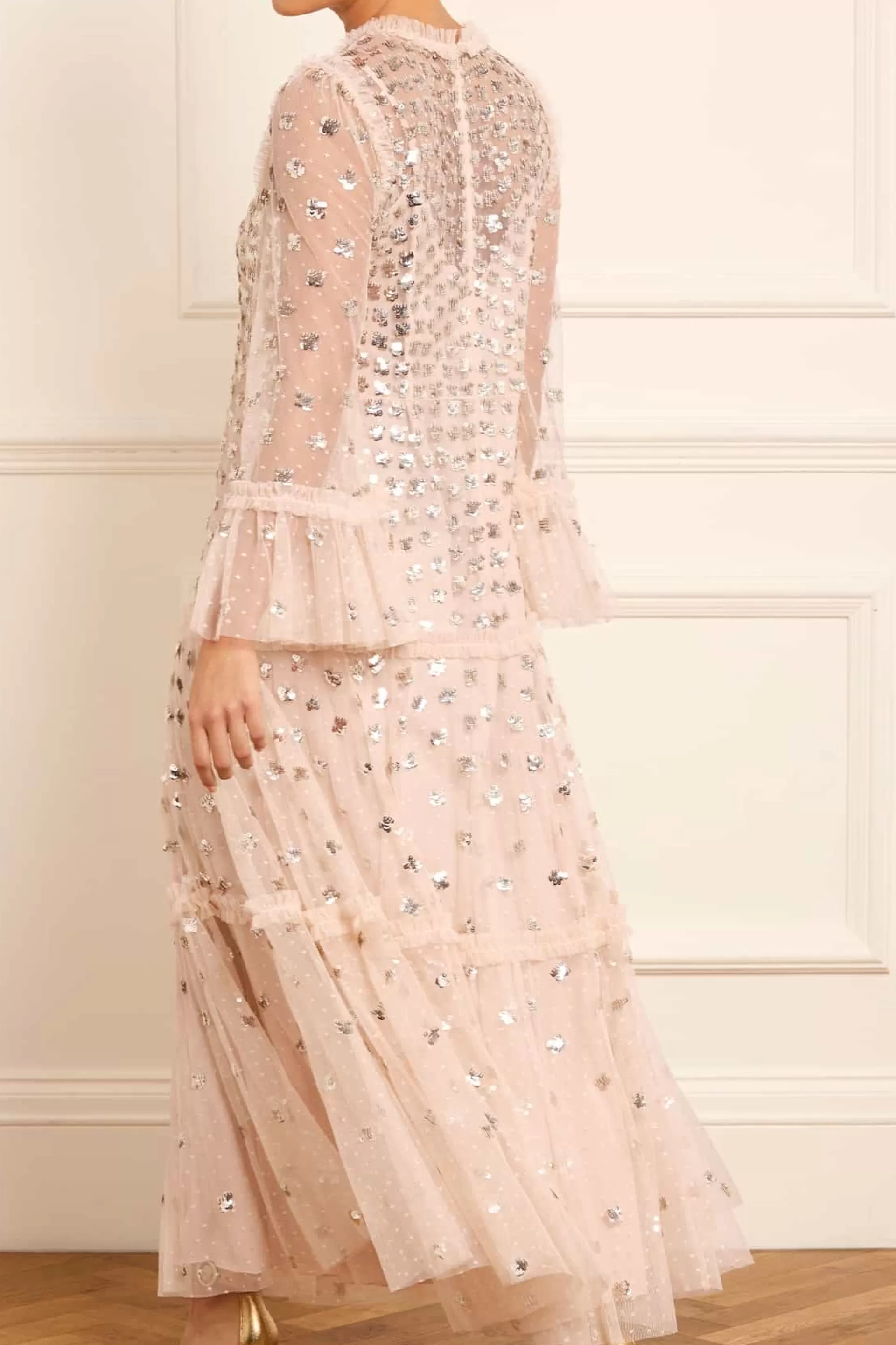 Women Needle & Thread Mummy & Me | Evening Dresses-Glisten Tiered Ankle Gown