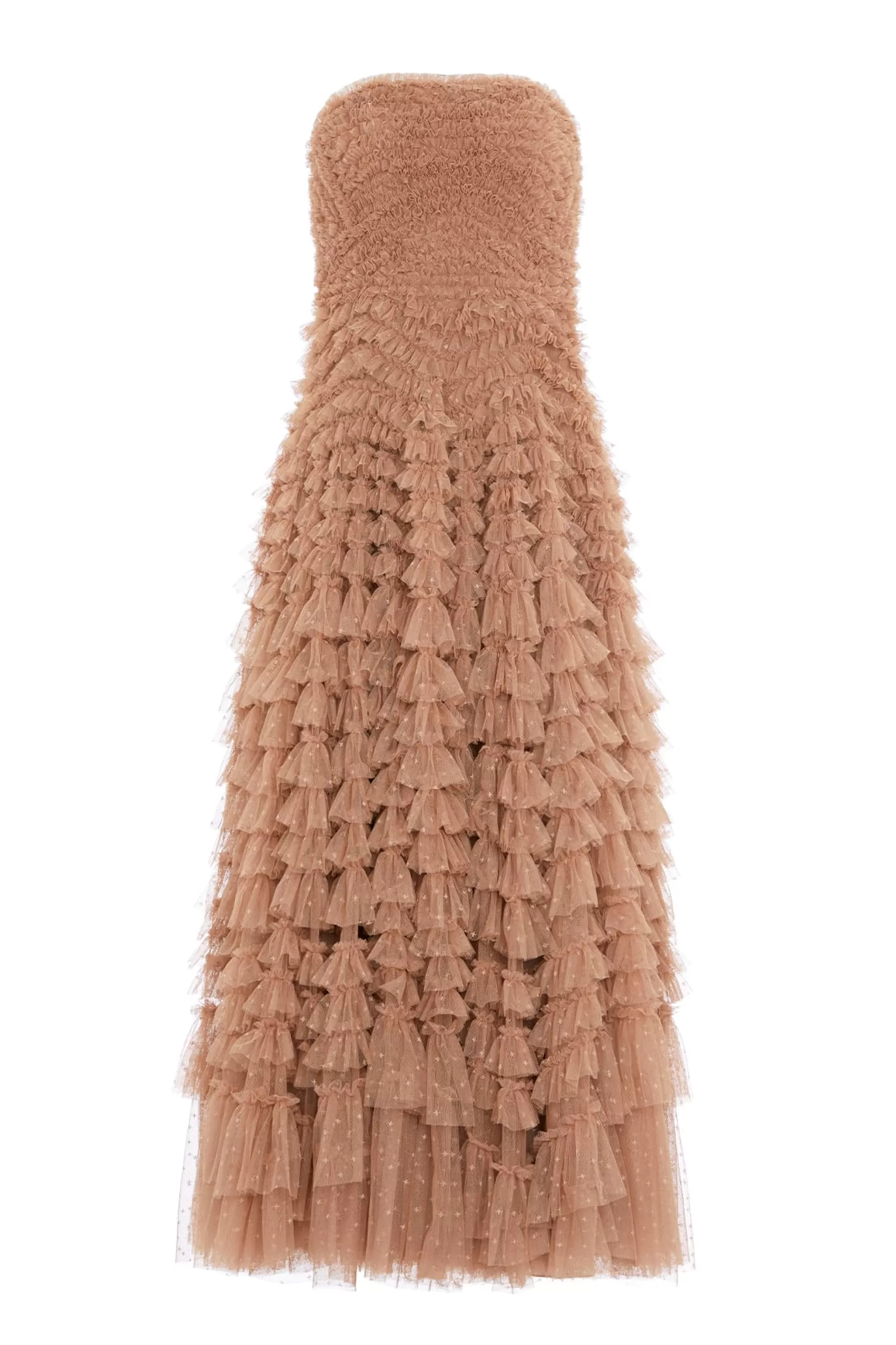 Women Needle & Thread Evening Dresses | Responsibly Sourced-Hattie Ruffle Strapless Ankle Gown