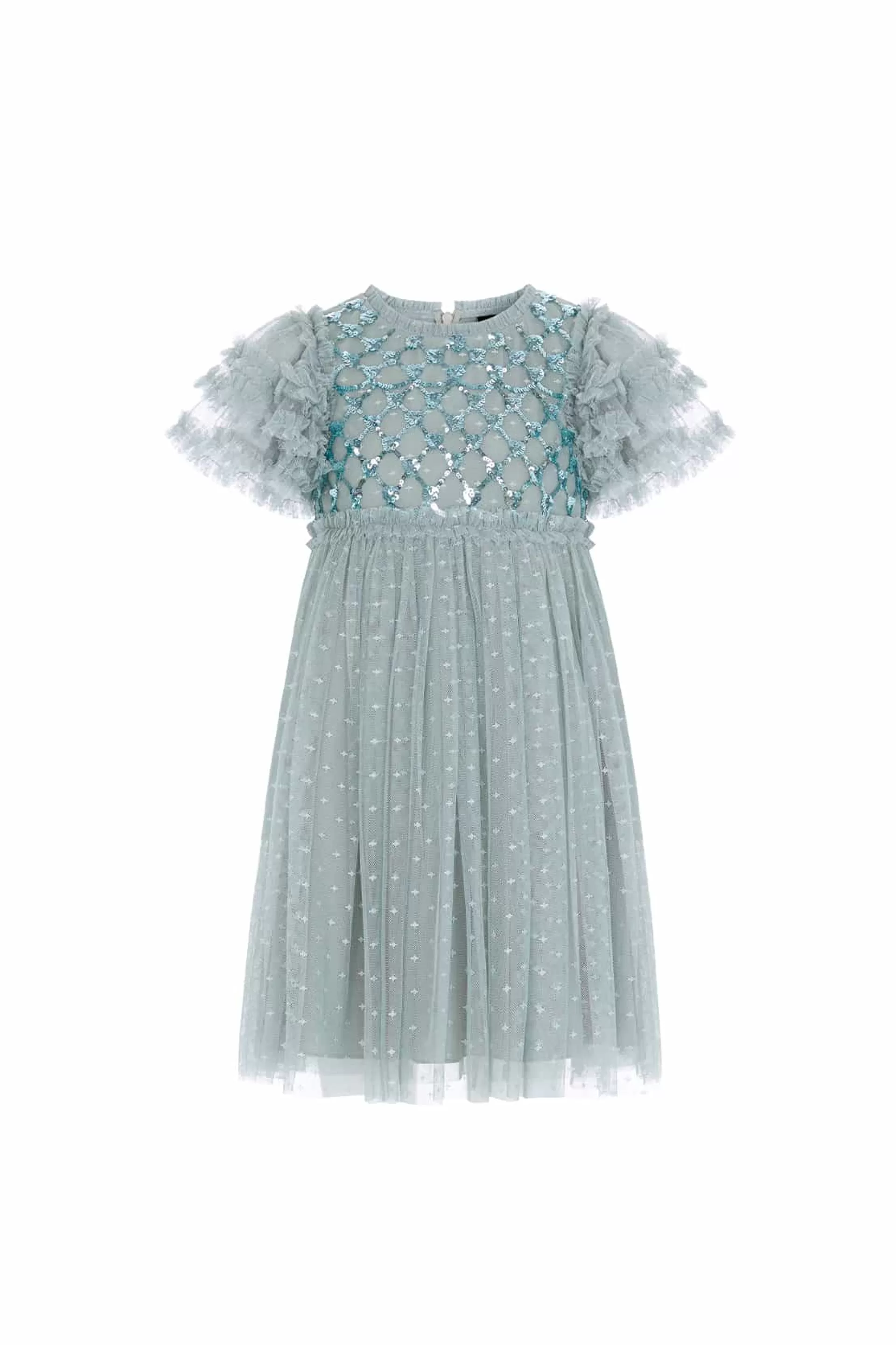 Women/Kids Needle & Thread Kids Embellished Dresses | Kids Responsibly Sourced-Heart Lattice Bodice Kids Dress