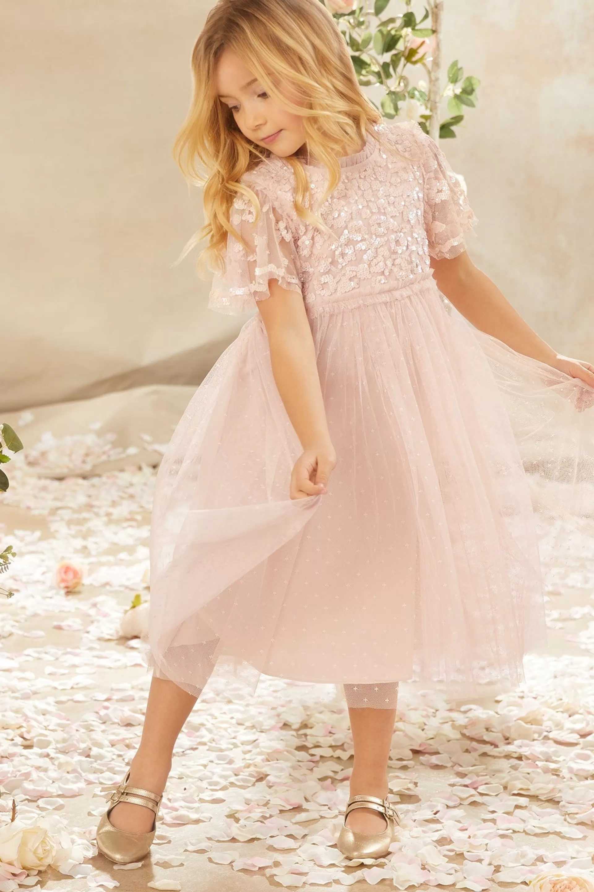 Women/Kids Needle & Thread Flower Girl | Flower Girl-Lilybelle Kids Dress