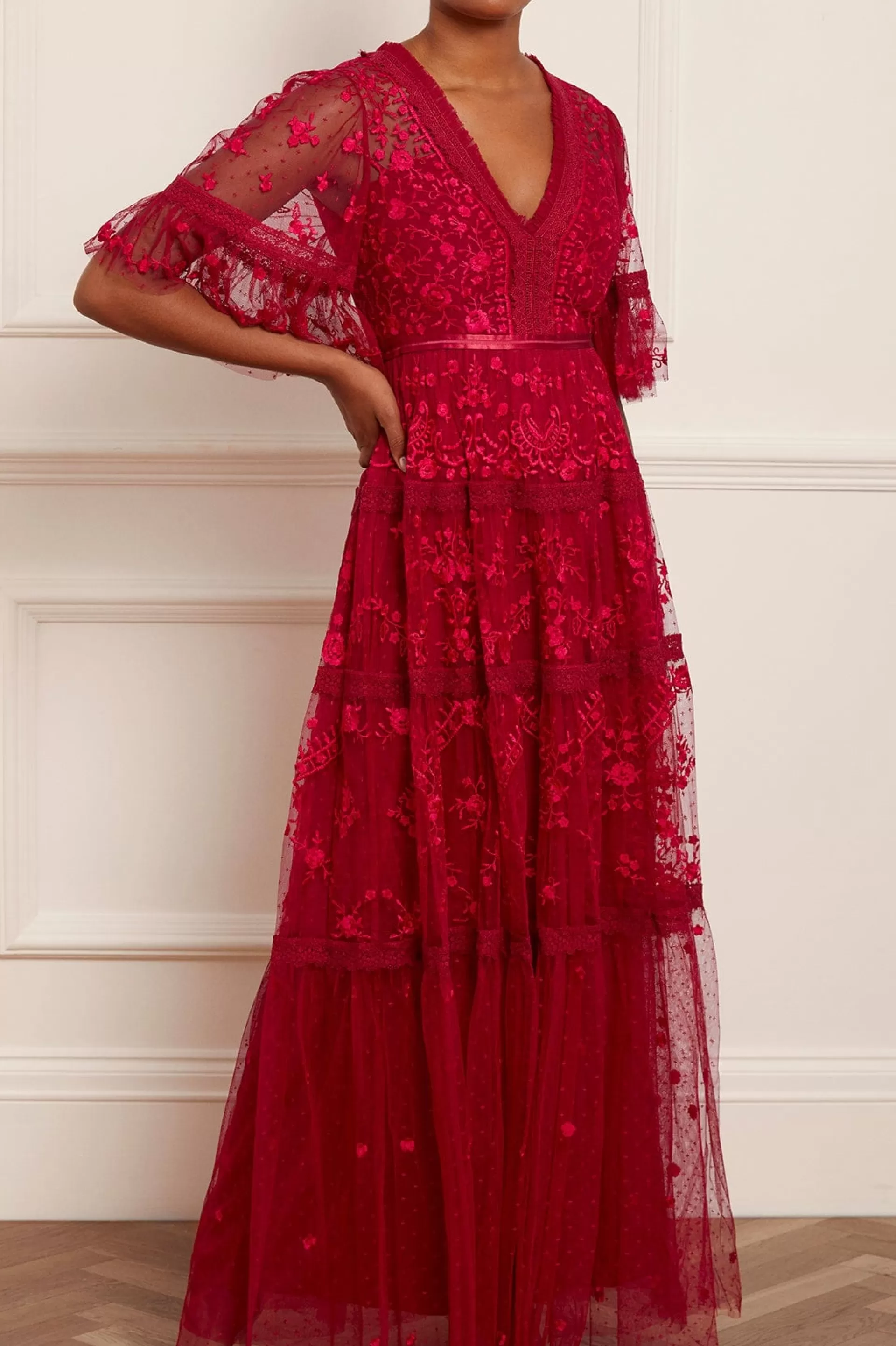 Women Needle & Thread Dresses-Lottie Lace Gown