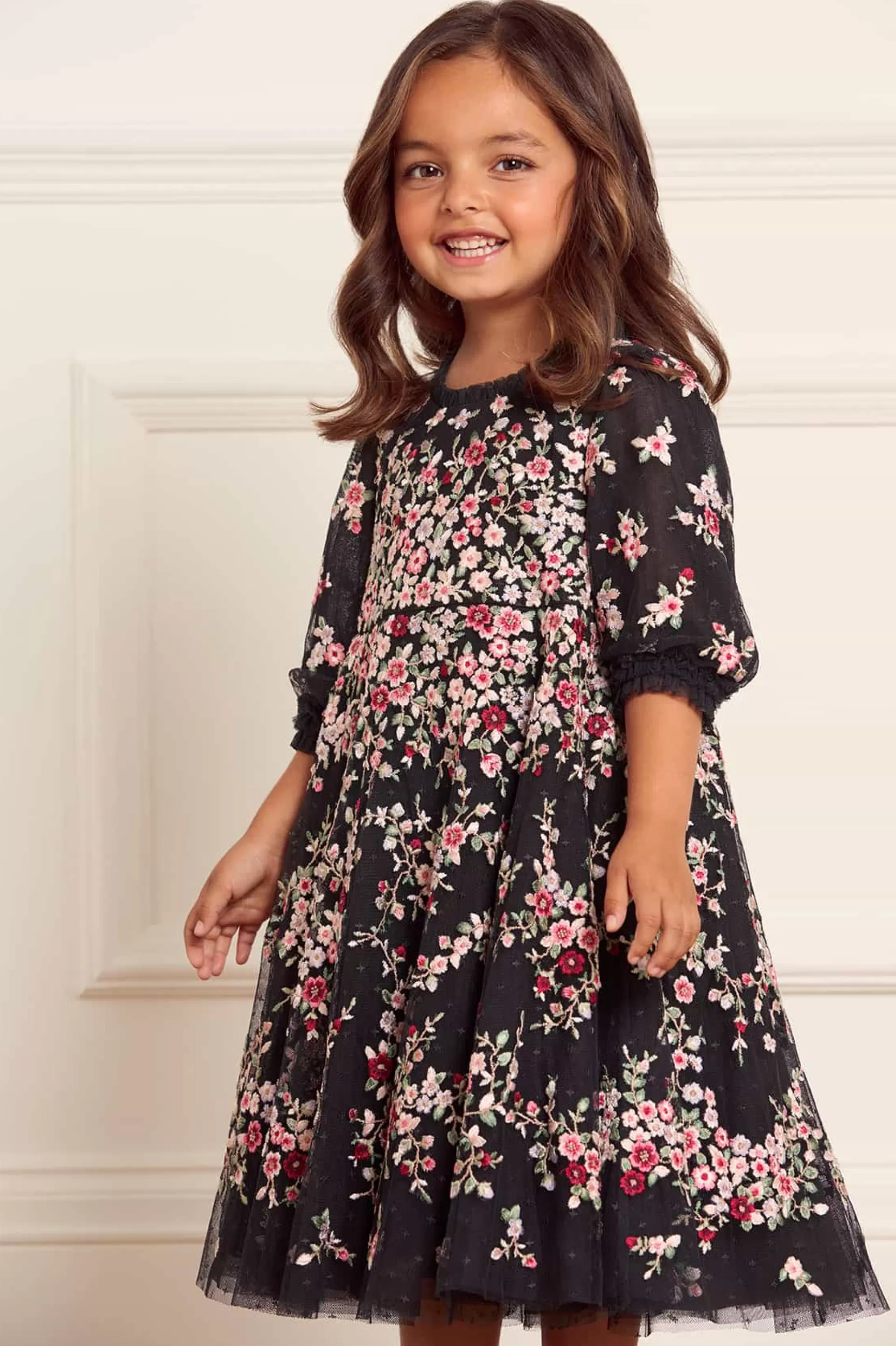 Women/Kids Needle & Thread Mummy & Me | Kids Responsibly Sourced-Lunaria Wreath Kids Dress