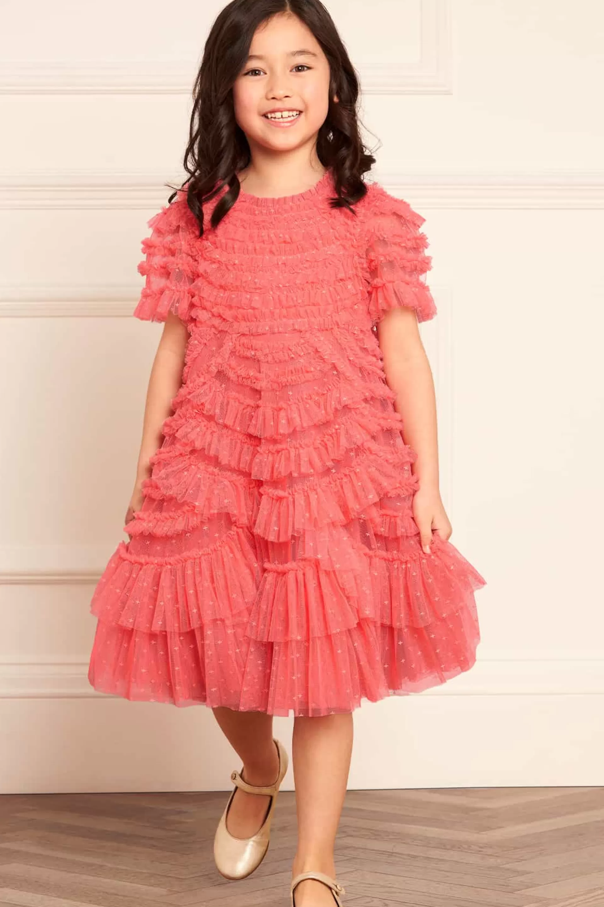 Women/Kids Needle & Thread Kids Responsibly Sourced | Responsibly Sourced-Marilla Ruffle Kids Dress