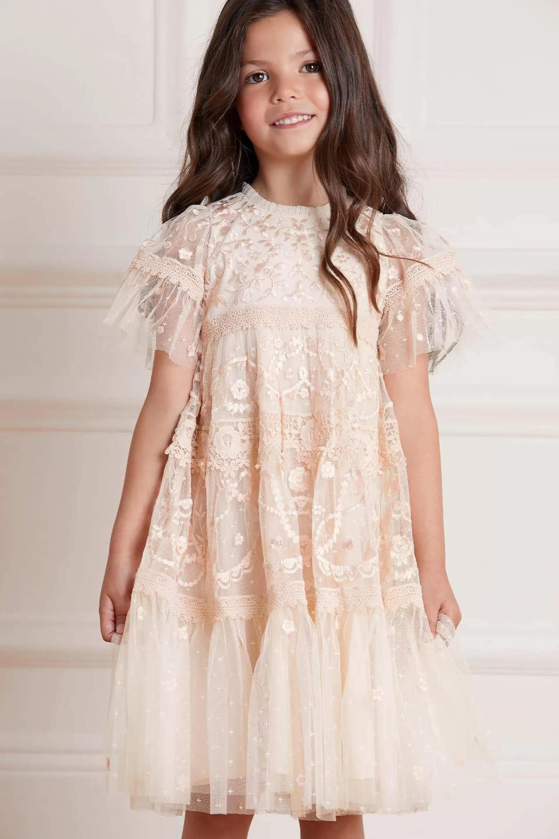 Kids Needle & Thread Mummy & Me | Flower Girl-Midsummer Lace Kids Dress