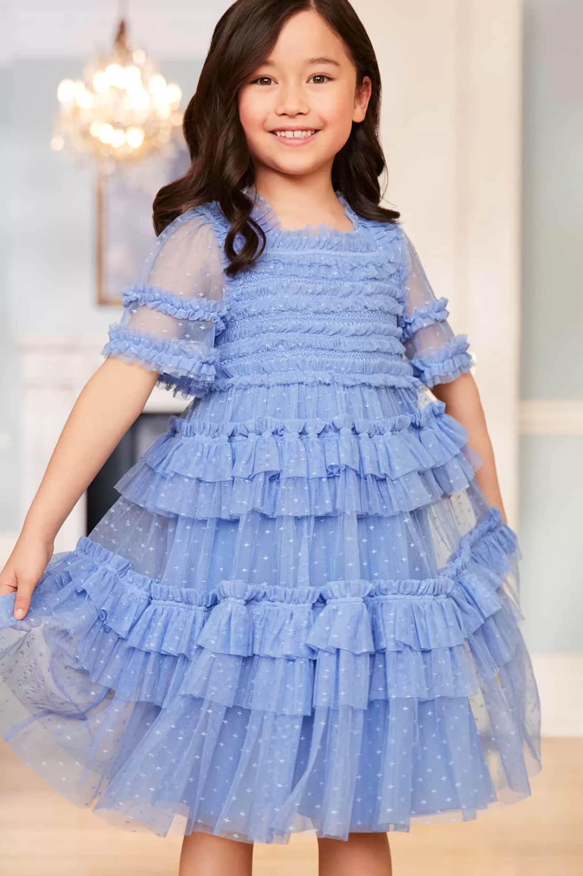 Women/Kids Needle & Thread Kids Responsibly Sourced | Responsibly Sourced-Peaches Smocked Kids Dress