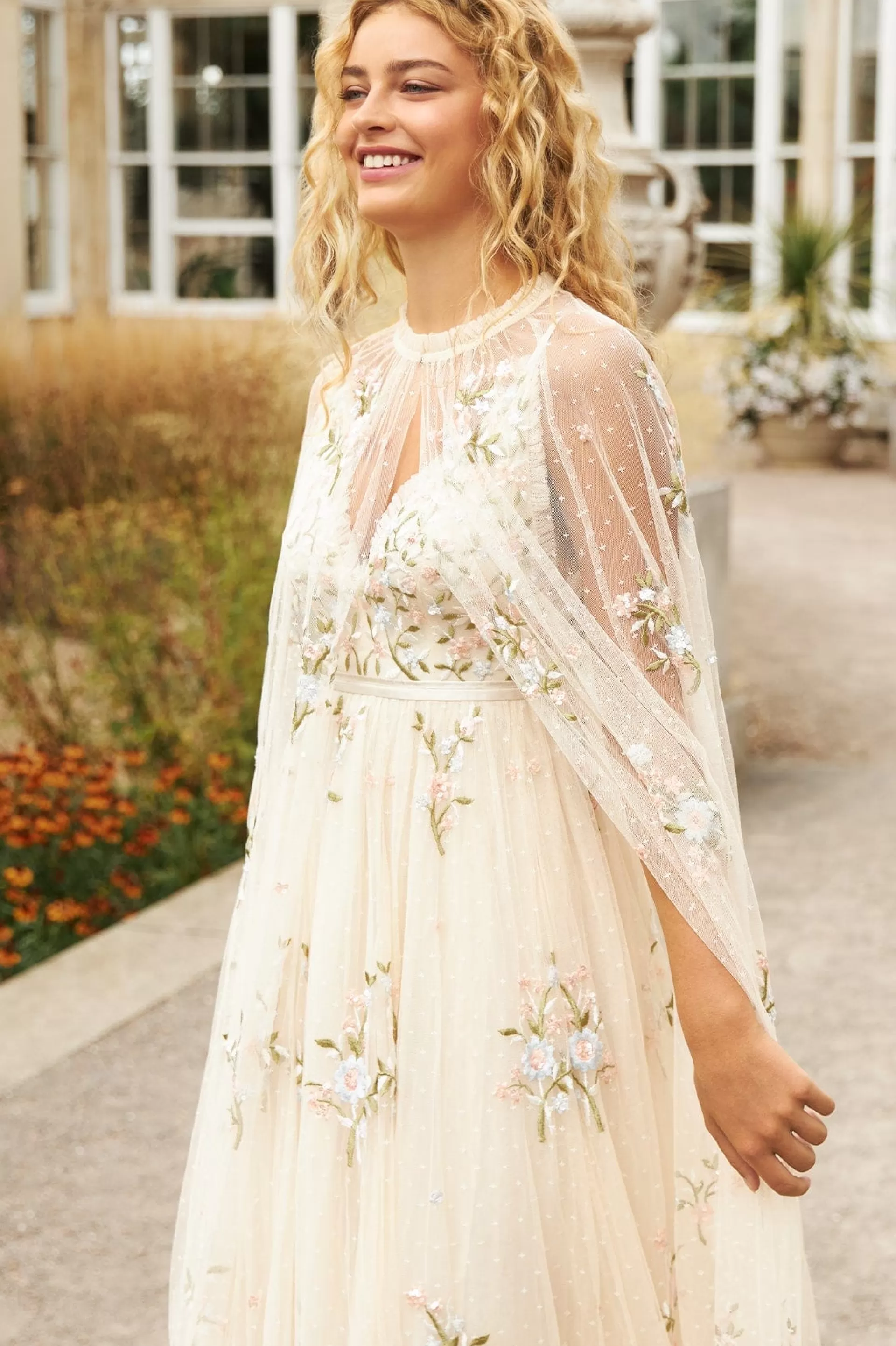 Women Needle & Thread Bridal | Embroidered Dresses-Petunia Gown