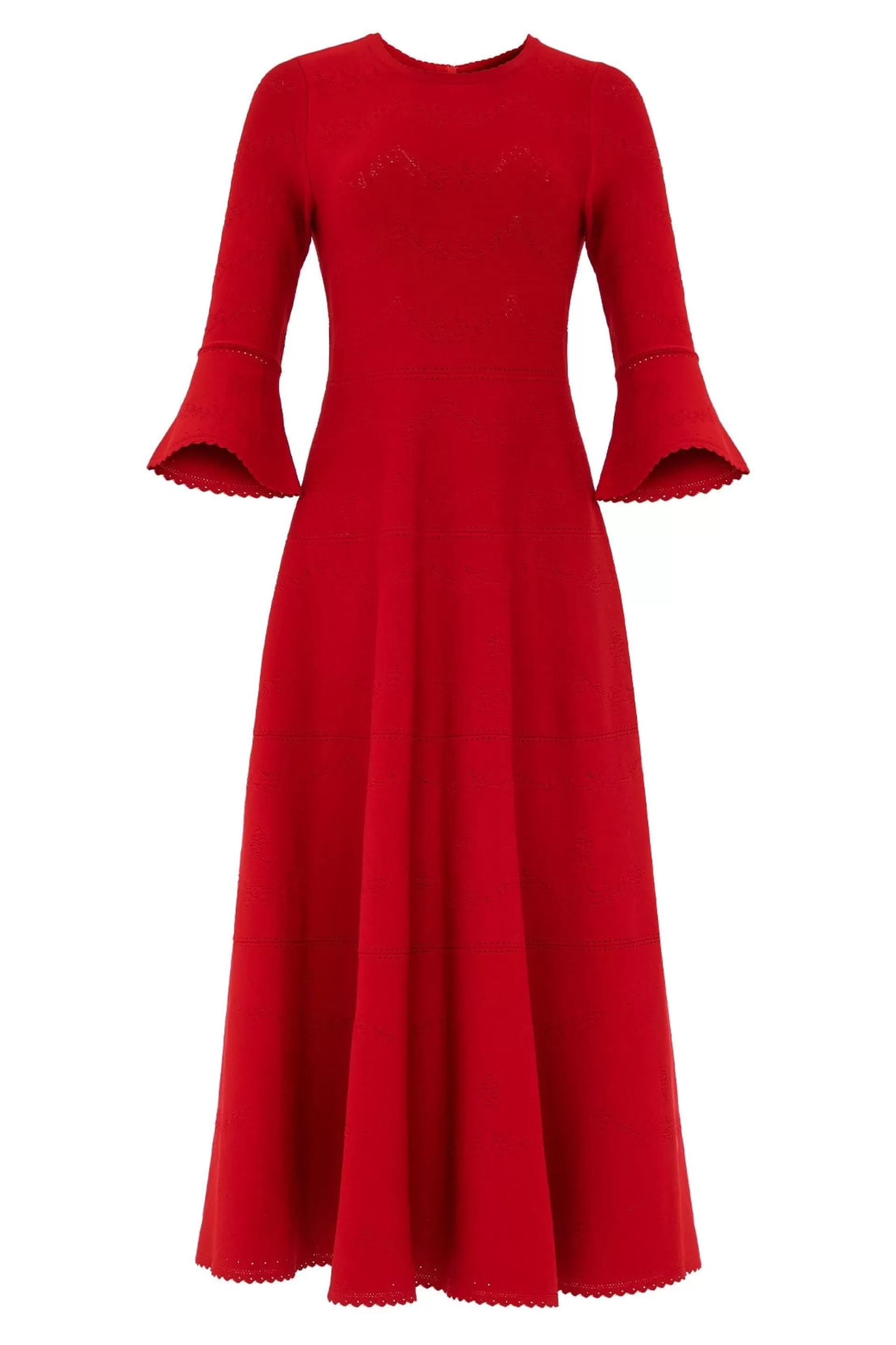 Women Needle & Thread Day Dresses | Knitted Dresses-Pretty Pointelle Knit Ankle Gown