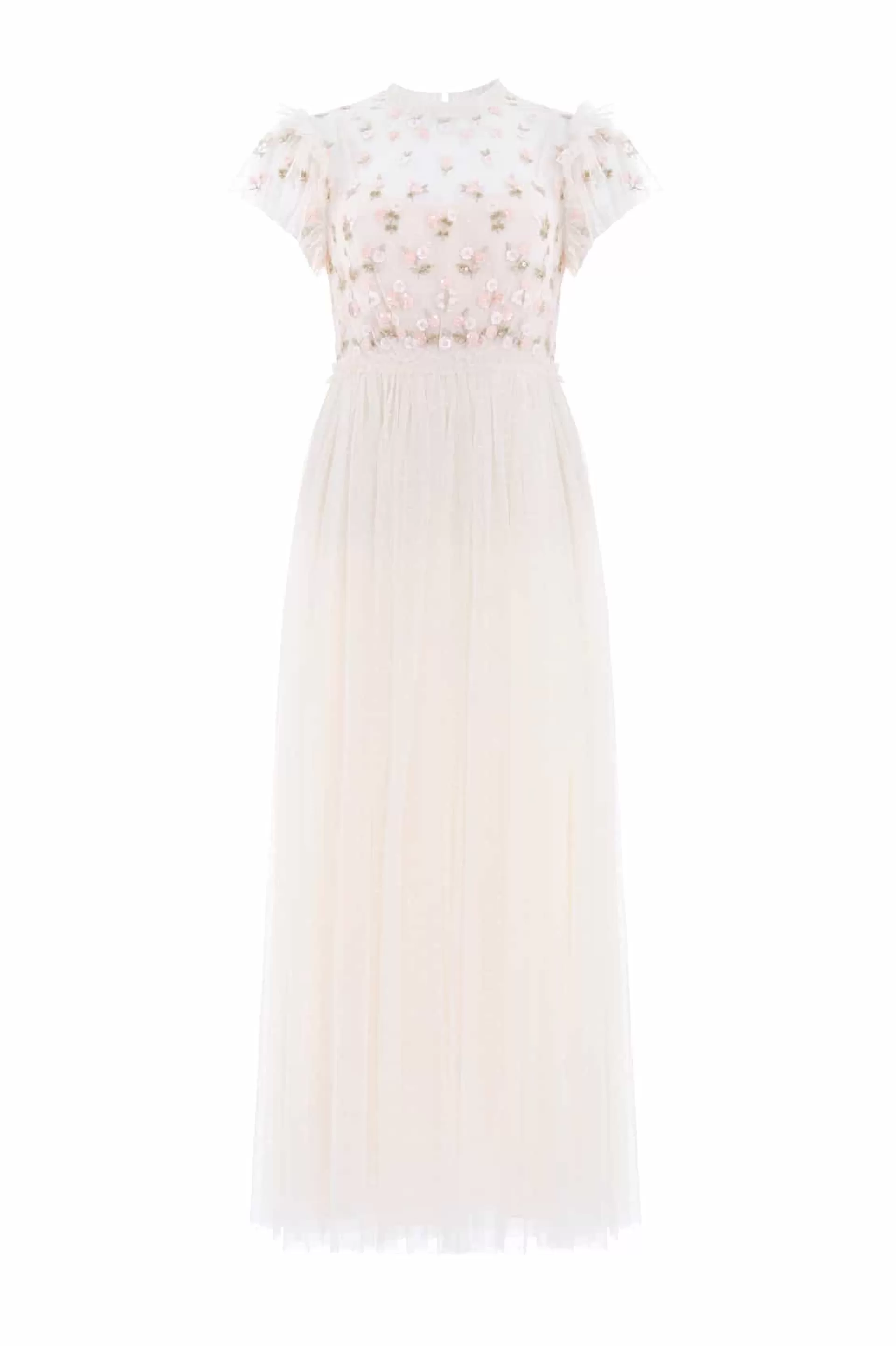 Women Needle & Thread Bridesmaid | Embellished Dresses-Rococo Bodice Ankle Gown