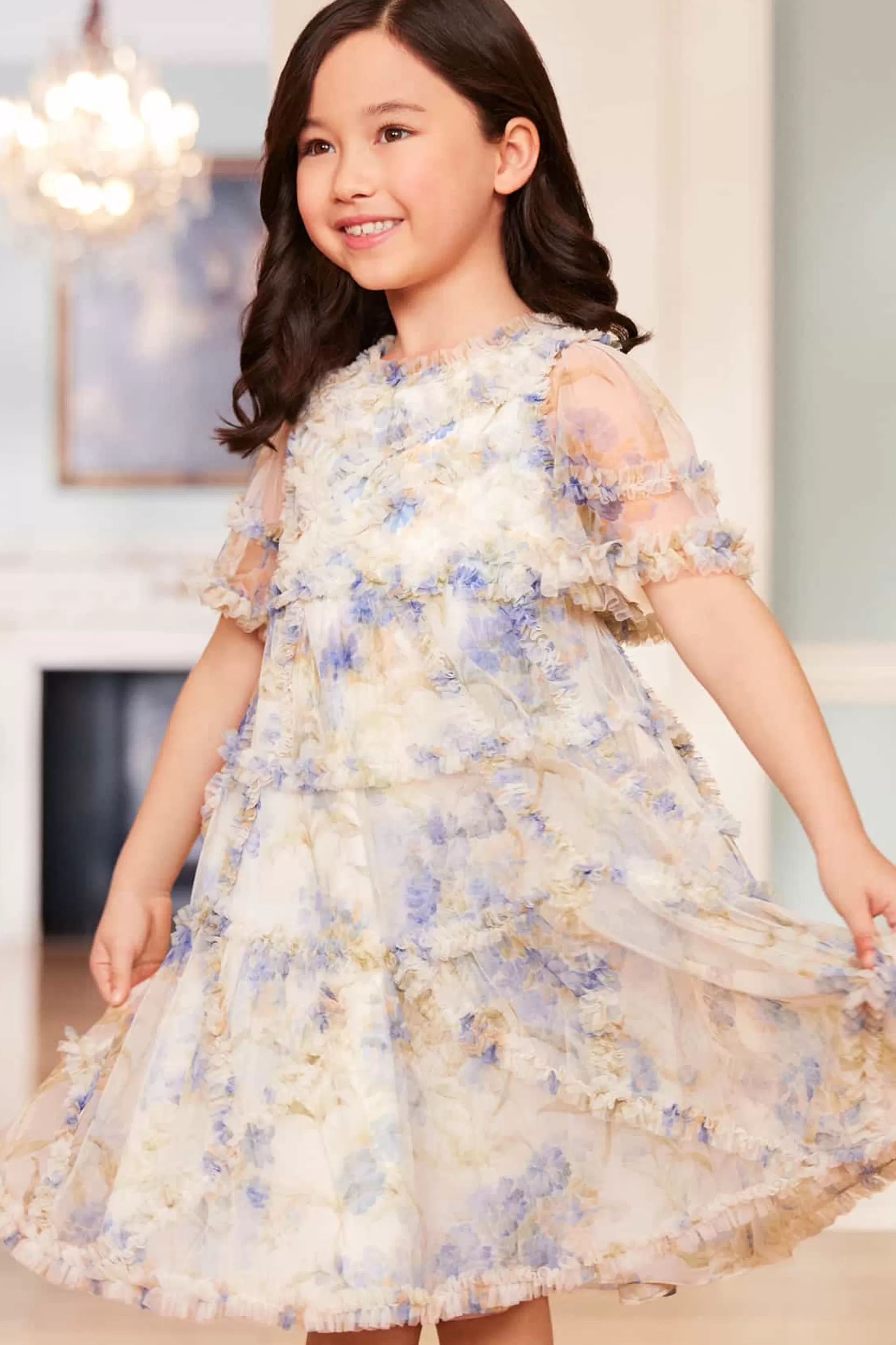 Women/Kids Needle & Thread Mummy & Me | Kids Printed Dresses-Summer Posy Maeve Kids Dress