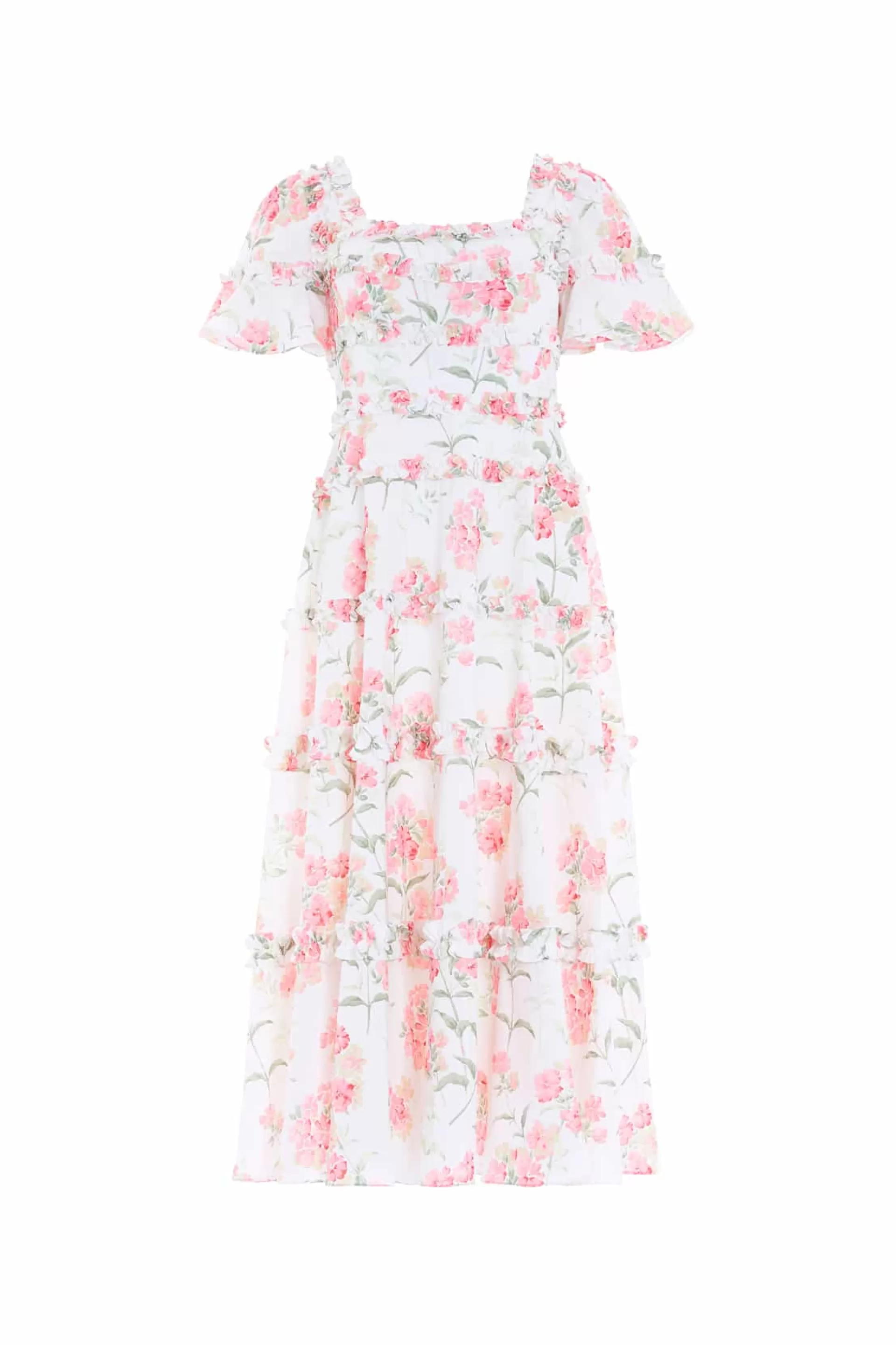 Women Needle & Thread Mummy & Me | Day Dresses-Summer Posy Maya Crepe Ballerina Dress