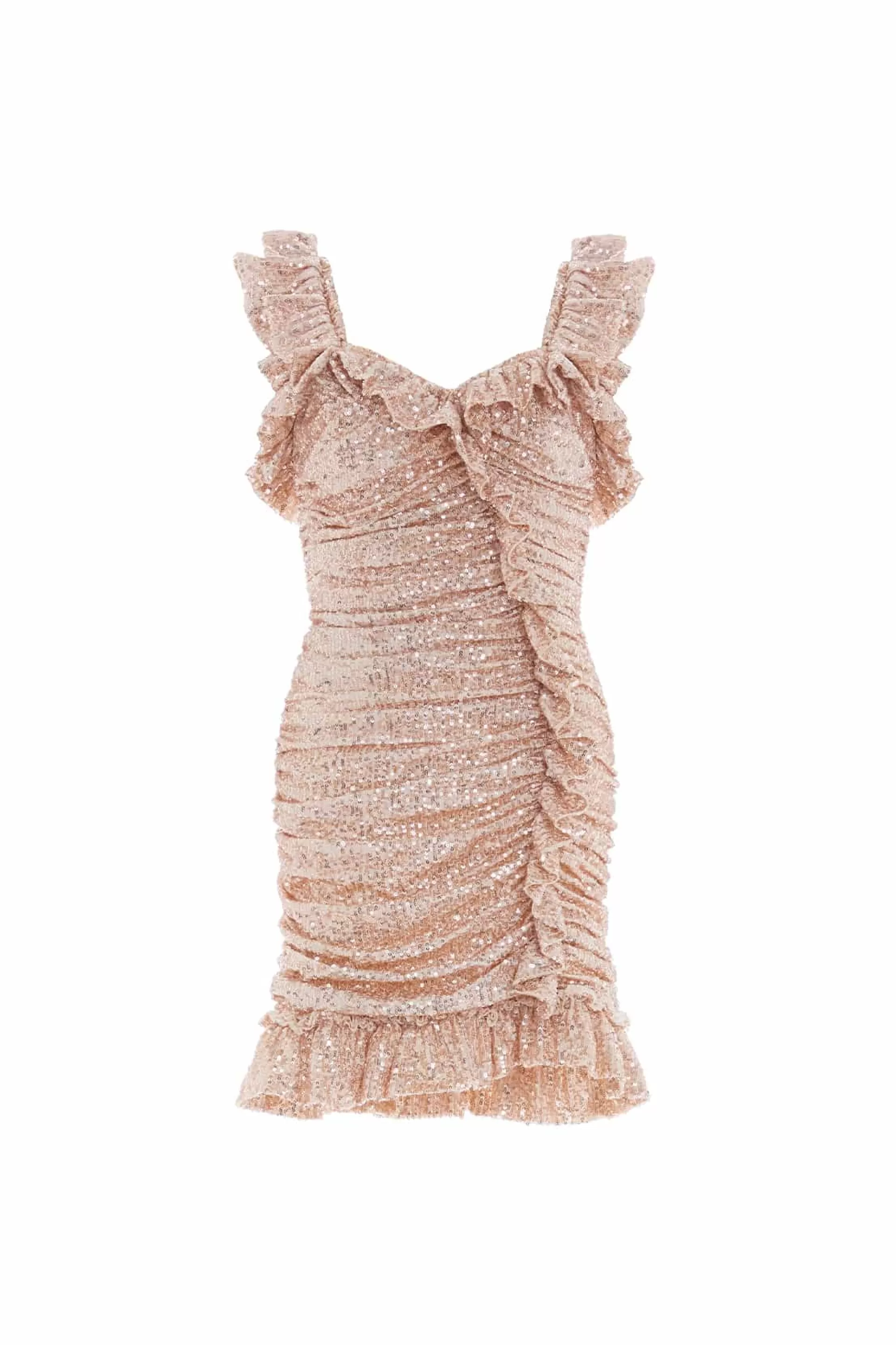 Women Needle & Thread Mini Dresses | Embellished Dresses-Sunray Sequin Micro Mini Dress