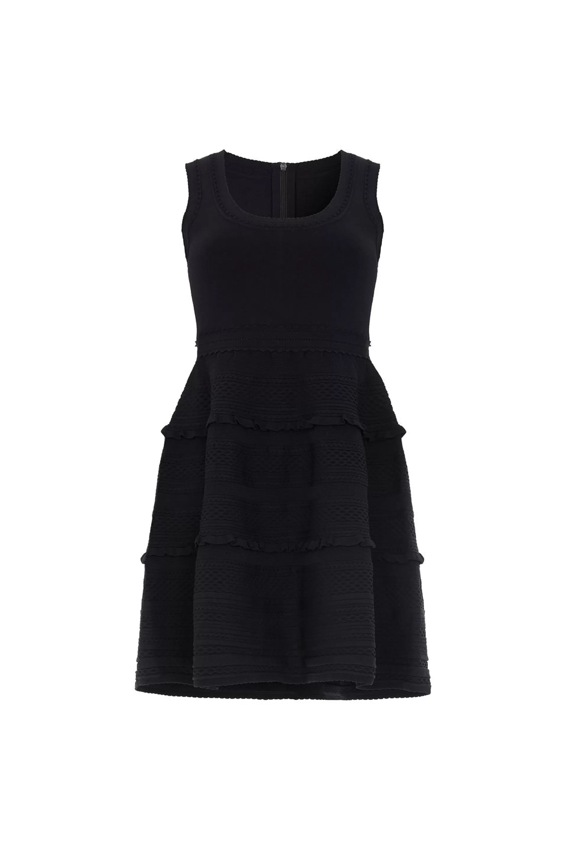 Women Needle & Thread Dresses-Textured Knit Sleeveless Mini Dress