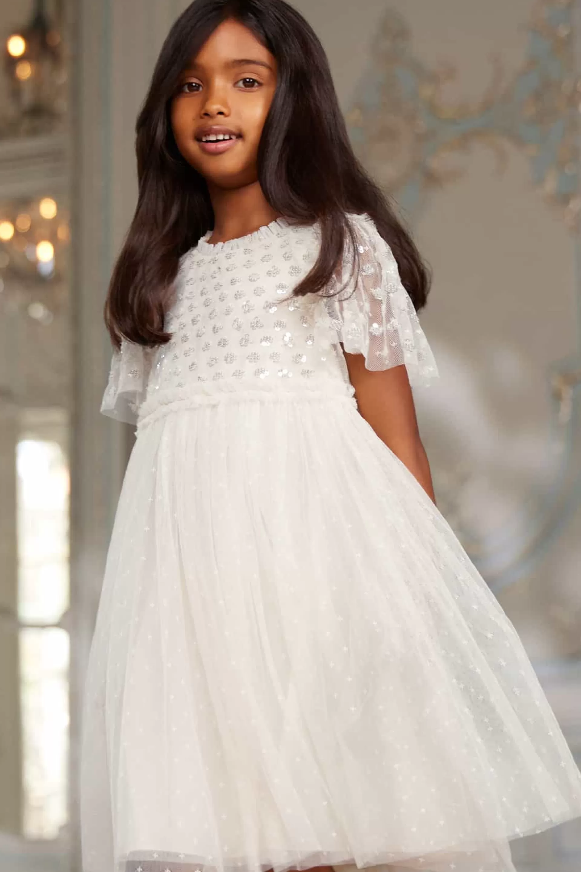 Women/Kids Needle & Thread Flower Girl | Flower Girl-Thea Bodice Kids Dress