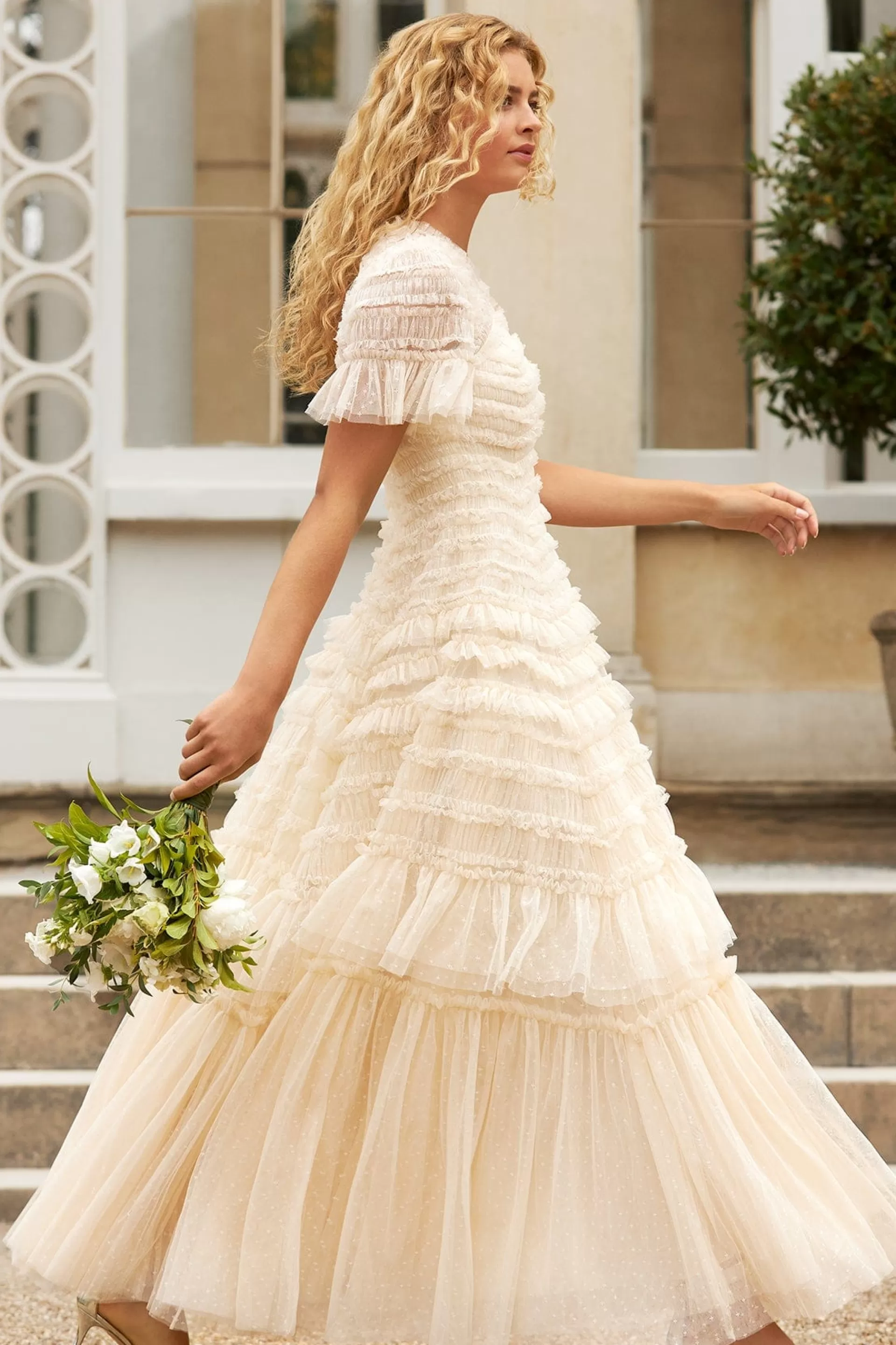 Women Needle & Thread Bridal | Mummy & Me-Valentine Ruffle Gown